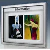 Infovitriini DIN A1 Vaakasuuntainen Mitat: 905 x 30 x 660mm
