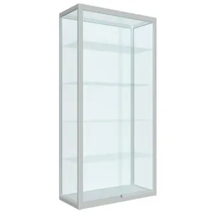 Kaappivitriini, 3 hylly, liukuovet 1000 x500 x 2000mm
