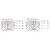 LED valaisin Osram 7,7W, 4000K, musta Mini LED-kiskolle, himmennettävä 5-100 %