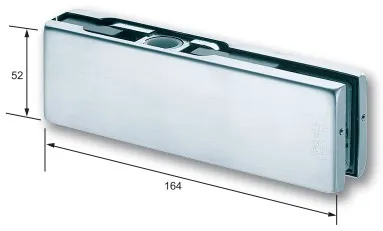 Kulmahela ylös RST-harjattu 10-12 mm lasille
