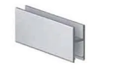 Vaunukisko "Robust" anod. >12,76mm saakka lasille 10-12,76mm, pituus 5000mm
