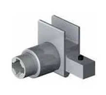Lukkoadapteri "Robust" lukule Lasille 10-12,6 mm, anod. alum.